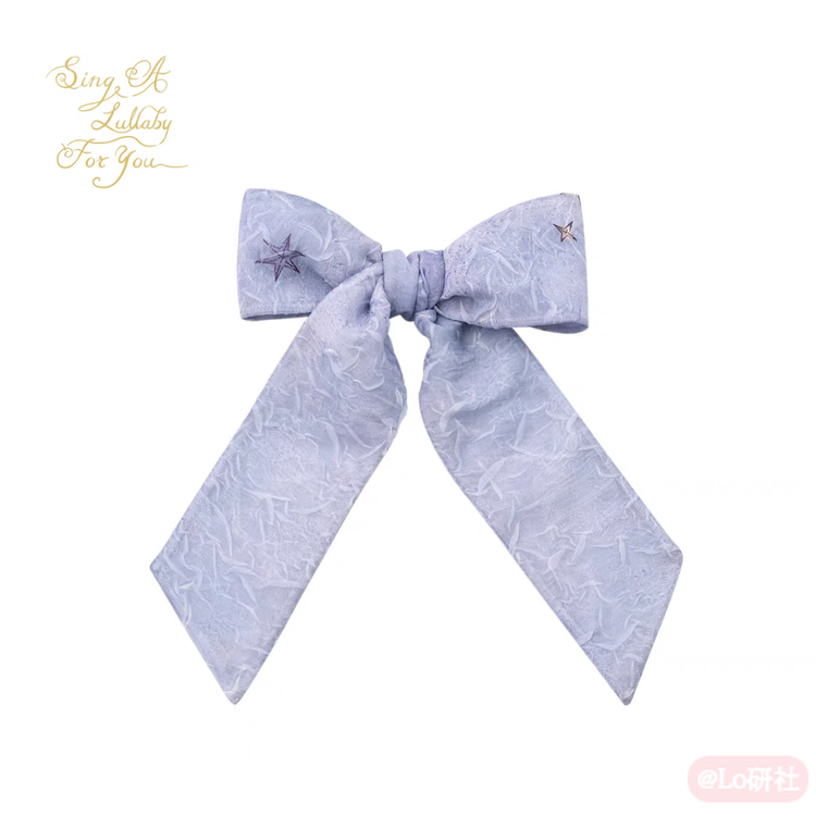 数绵羊 蝴蝶边夹