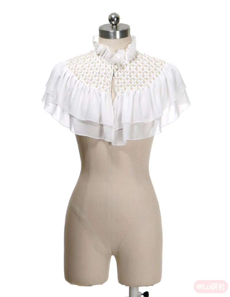 Chiffon Love Mood 拼接假领