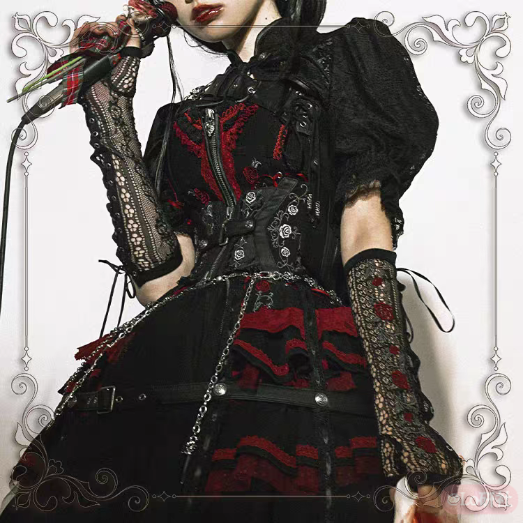 夏蔷薇 长款手袖