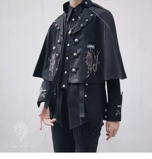 西洋棋 春秋薄款斗篷