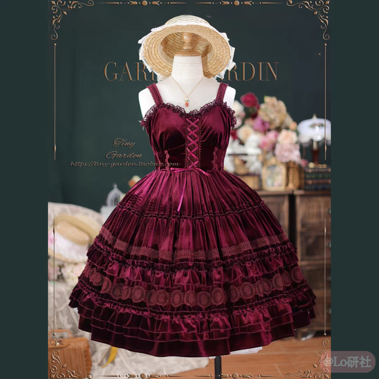 梦境花束丝绒短款