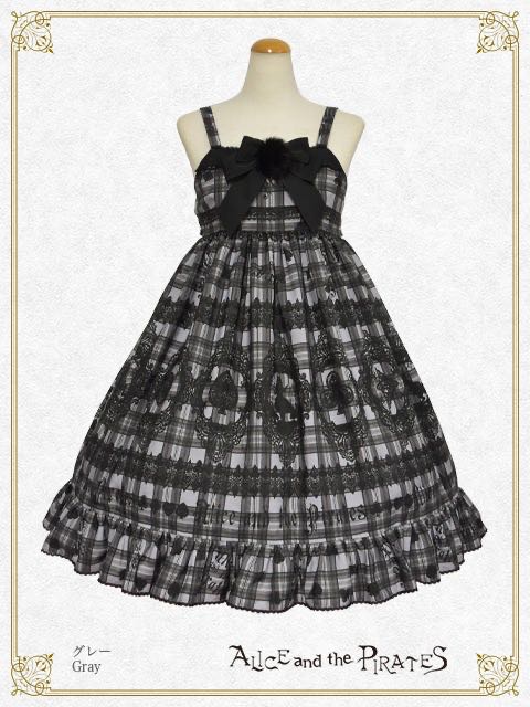 Alice's Cards Lace Tartan Check JSK II