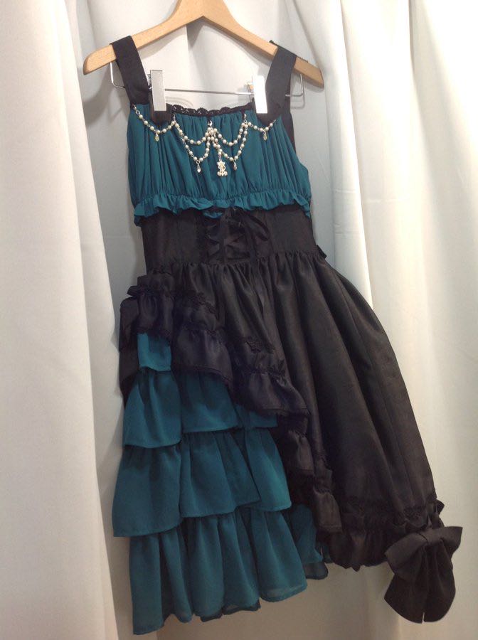 斜定番jsk（黑x绿）