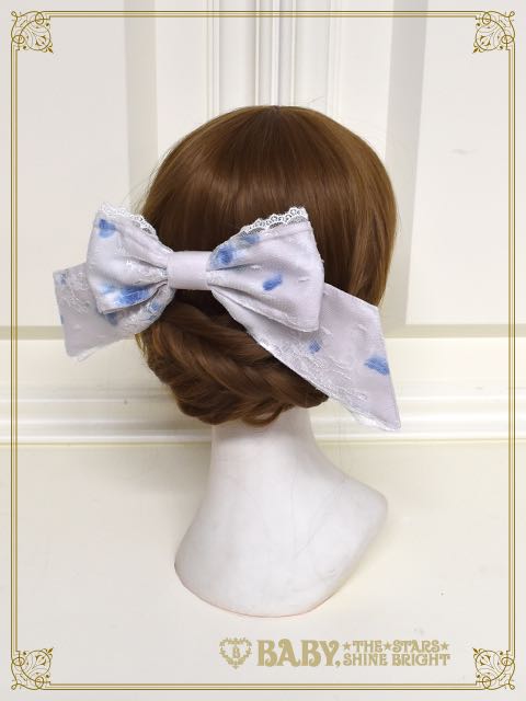 蔷薇小姐蝴蝶结发夹