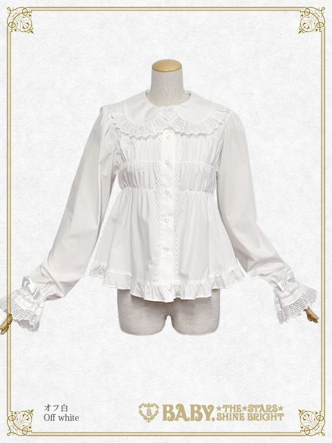Torchon Lace Baby Doll Blouse