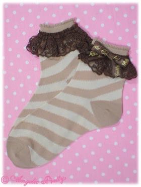 Musee du Chocolat Crew Length Socks
