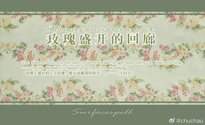 玫瑰盛开的回廊