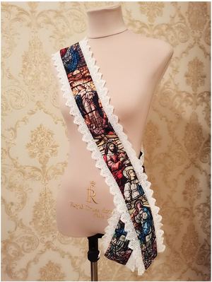 "Stained Glass I" sash