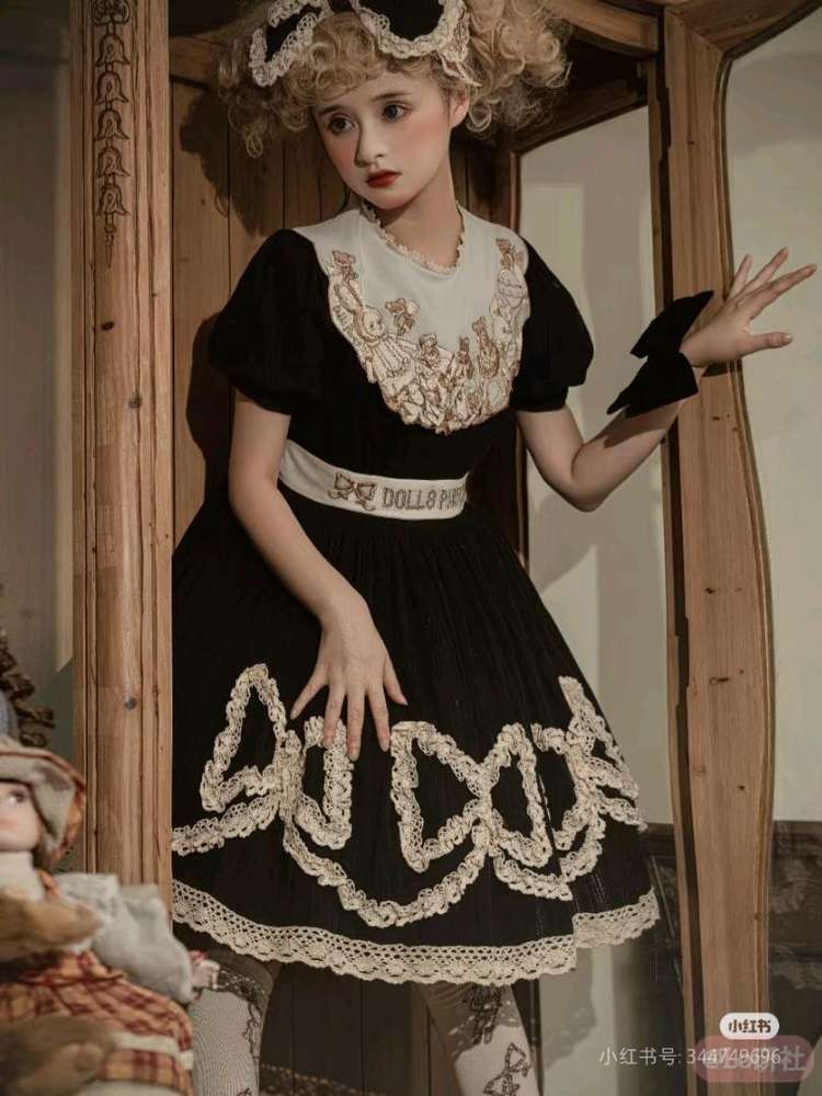 娃娃盒子 蕾丝款OP