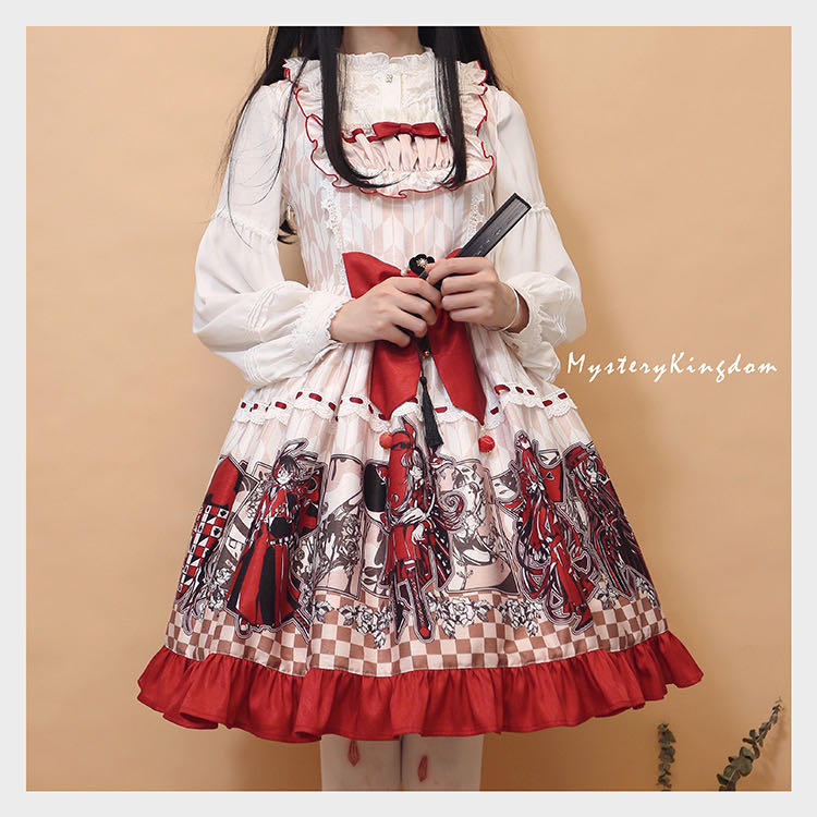 大正爱丽丝小高腰