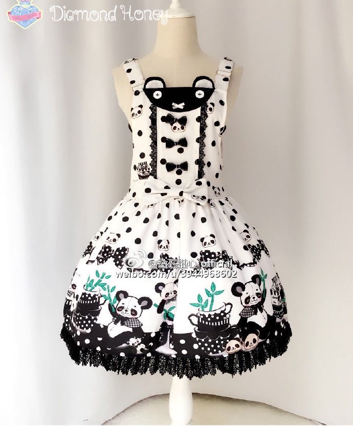 早餐熊猫酱 背带