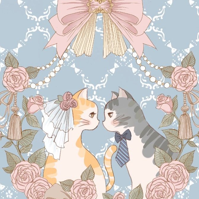 两只田园猫lolita原创设计