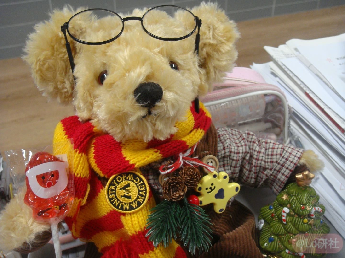 小熊祝你好心情🧸💙🩵