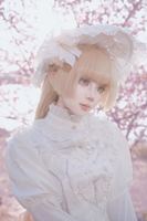 纯白真的好适合樱花！