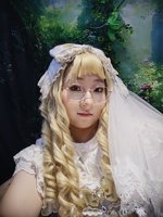 又穿永恒之心去茶会了，不过是蓝色