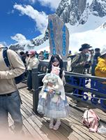 终于实现带天国去雪山的愿望了