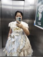 又穿永恒之心去茶会了，不过是蓝色