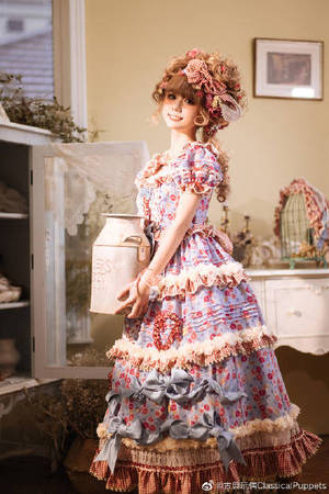 小兔子的三色堇花园