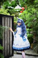 梨园梦瓷蓝dress
