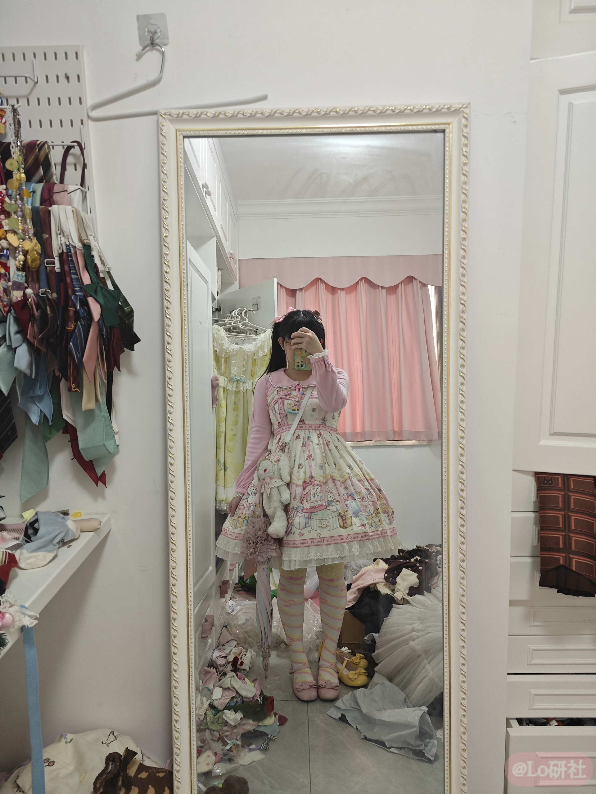 【搭配记录】长耳朵与尖耳朵 礼物盒jsk