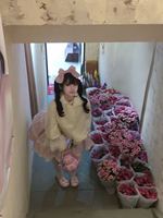 今天穿的baby千层派