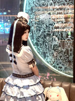 夏天就是要穿点海军风的小裙子呀