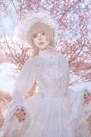 纯白真的好适合樱花！