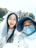 武大看樱花,顺便和我妈双子(痛lo)