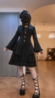 今天all black！