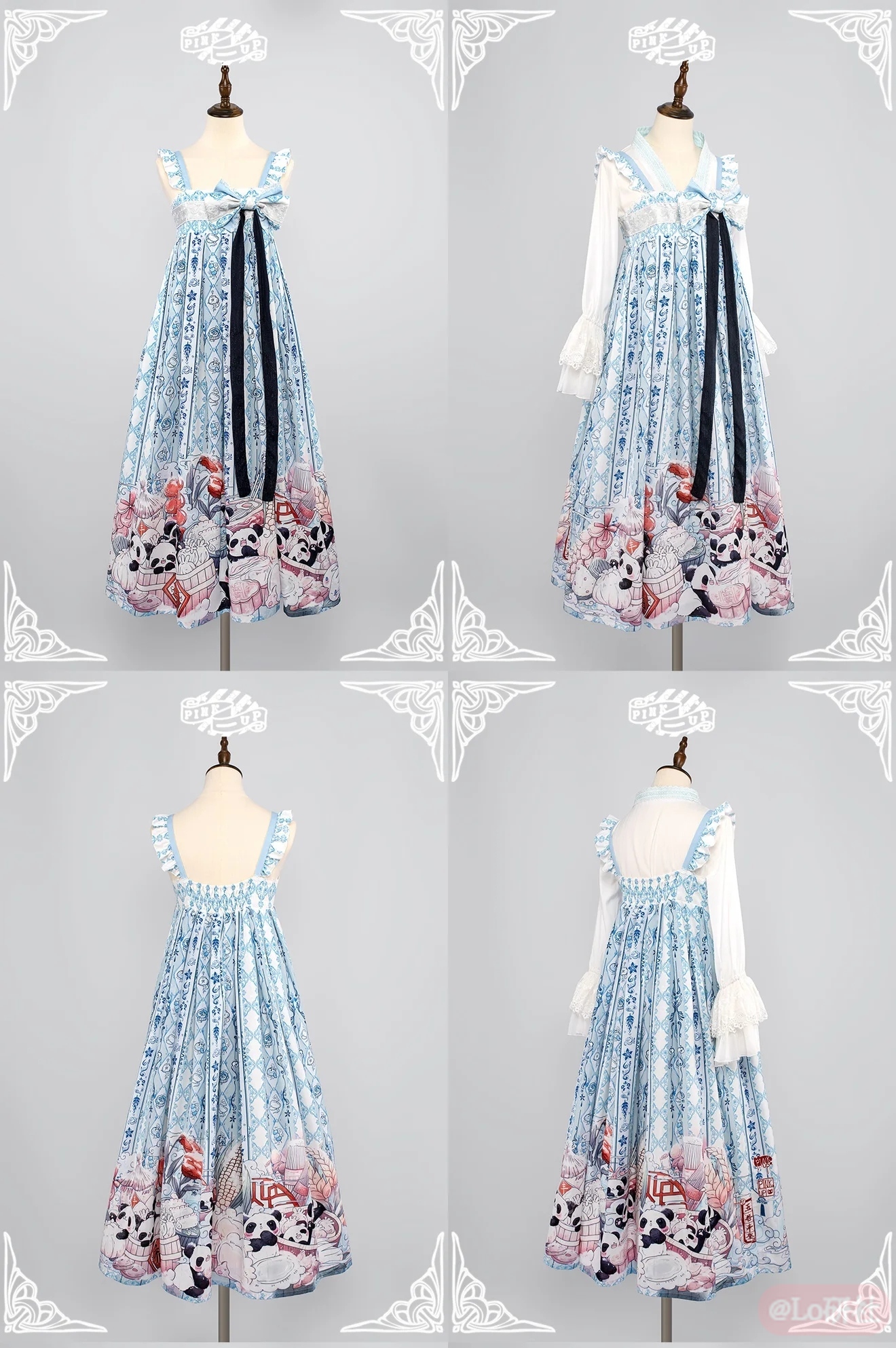 五谷丰登 齐胸长jsk