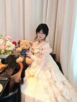 灯影香槟红双色搭配
