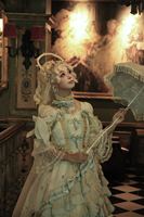 第一次走秀的秀后照一组