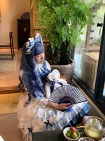 梨园梦瓷蓝dress