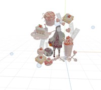 3D拼贴小场景~