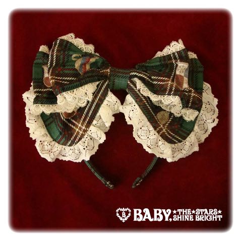 Drosselmeyer's Wonder Box Ribbon Head Bow& Hat& Over the Knee Socks