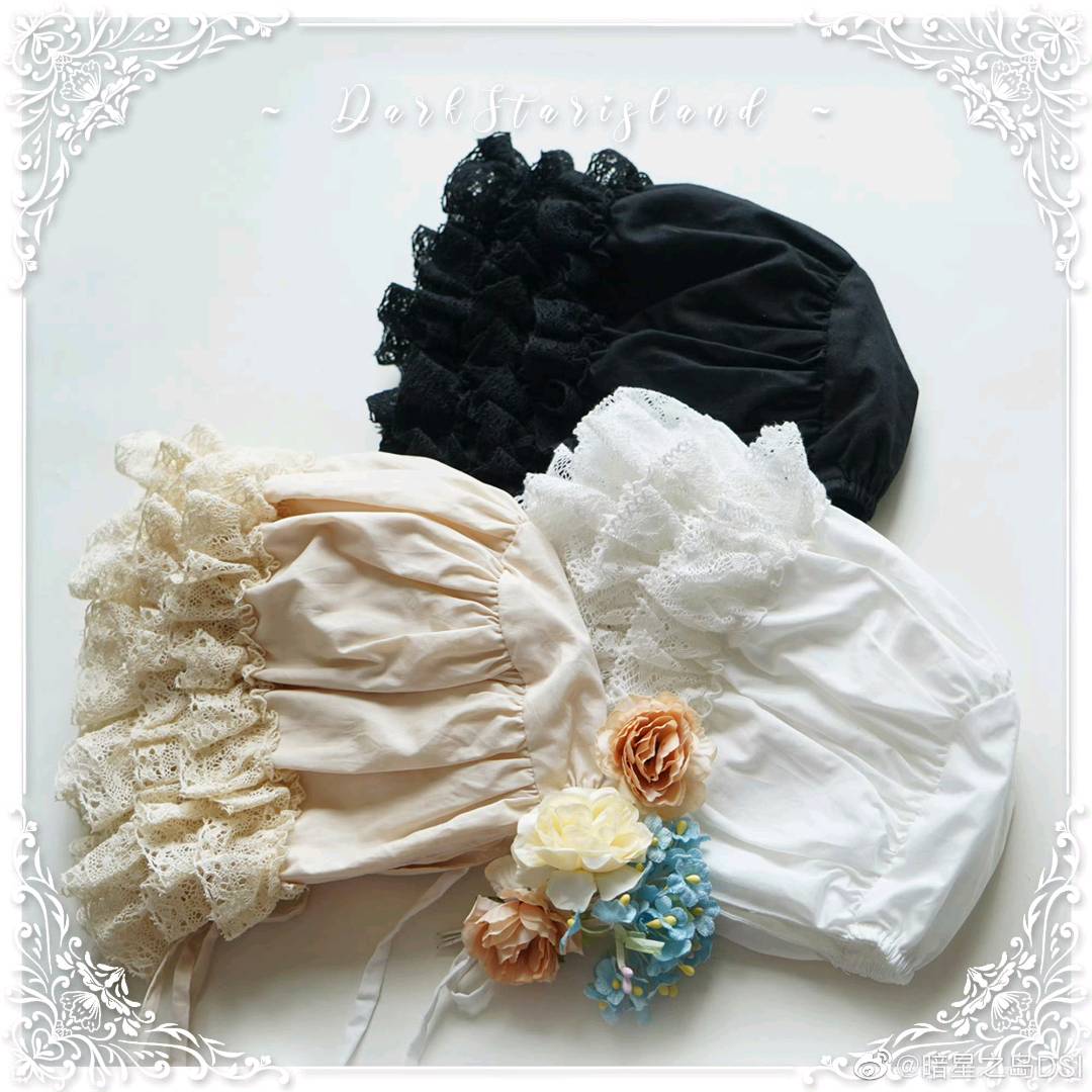 奥兰多的房间 蕾丝baby帽