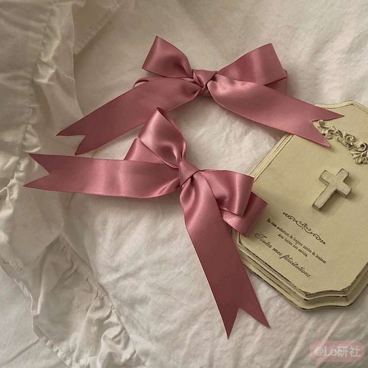 小缎带SP 胖蝴蝶结发夹