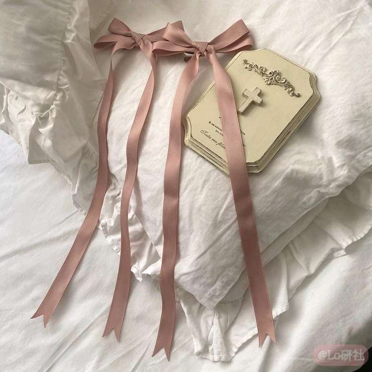 小缎带SP 细蝴蝶结发夹