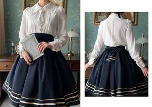 放学后学院风 薄款衬衫