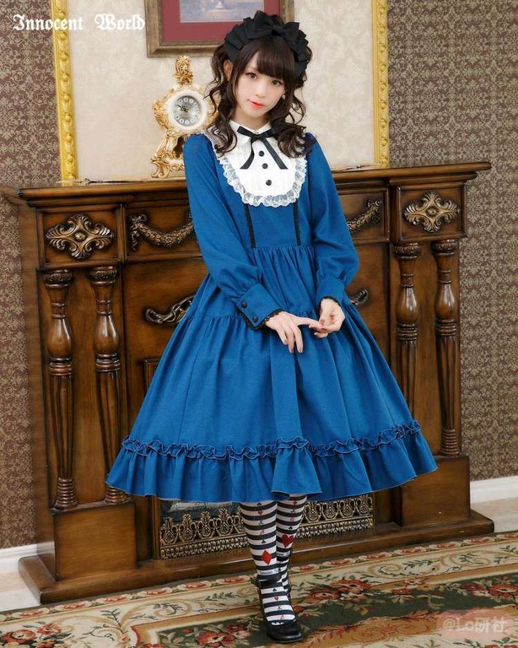 Grown up Alice Dress/大人になったアリスワンピース/大人爱丽丝 长袖op