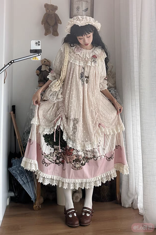 故事书 圆领长op