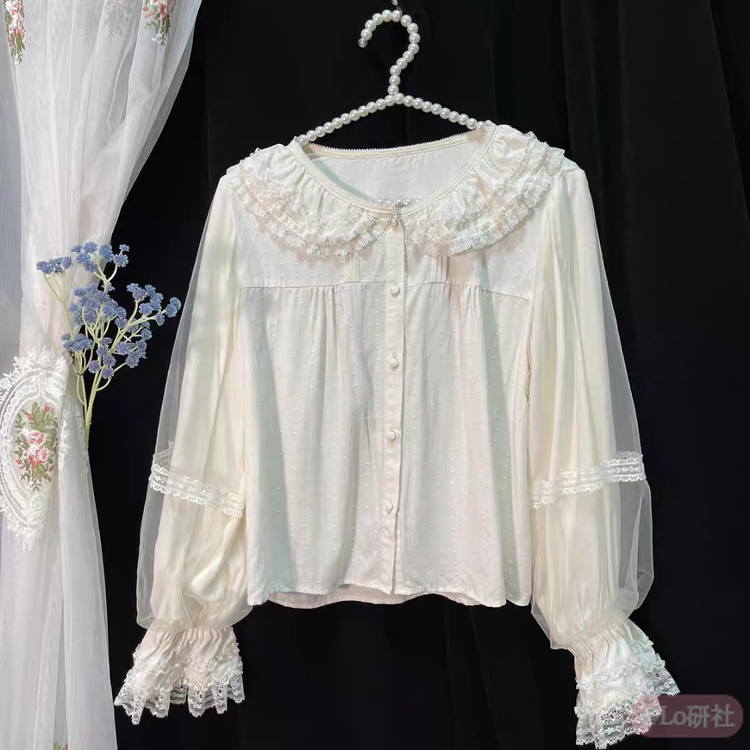 蓝色小熊 内搭衬衫