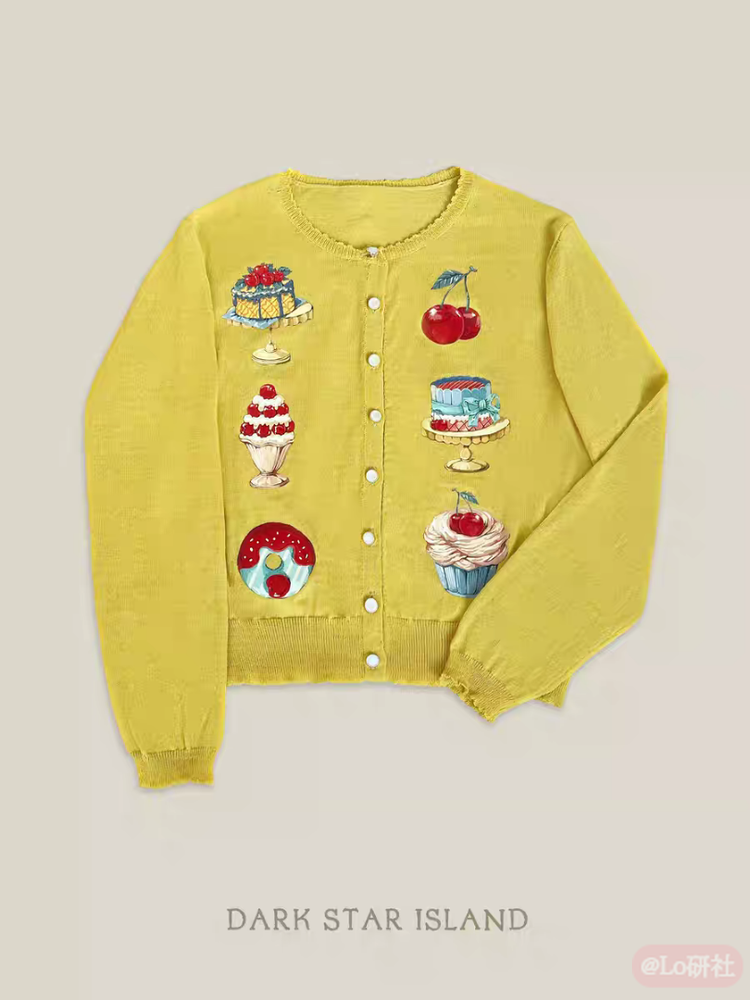 古早味洋果子店 开衫