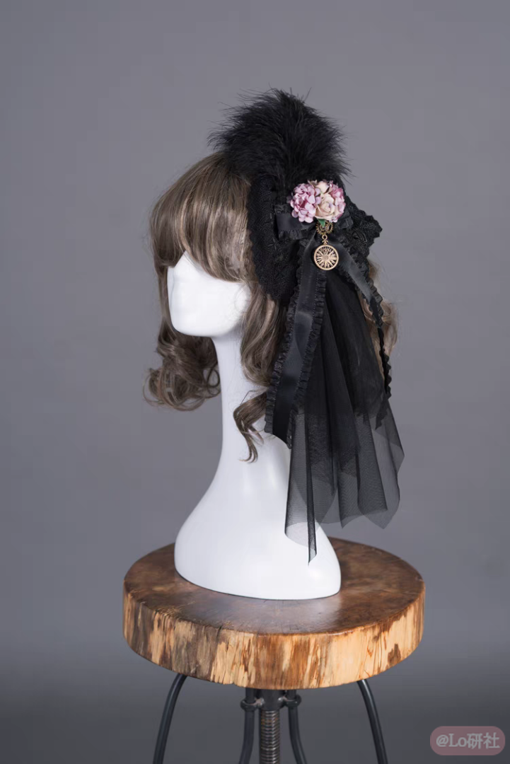 黑猫 花丸/边夹/手套