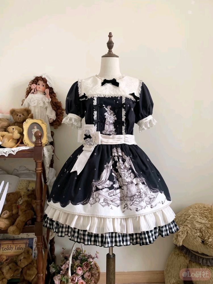 古董星愿 低腰op