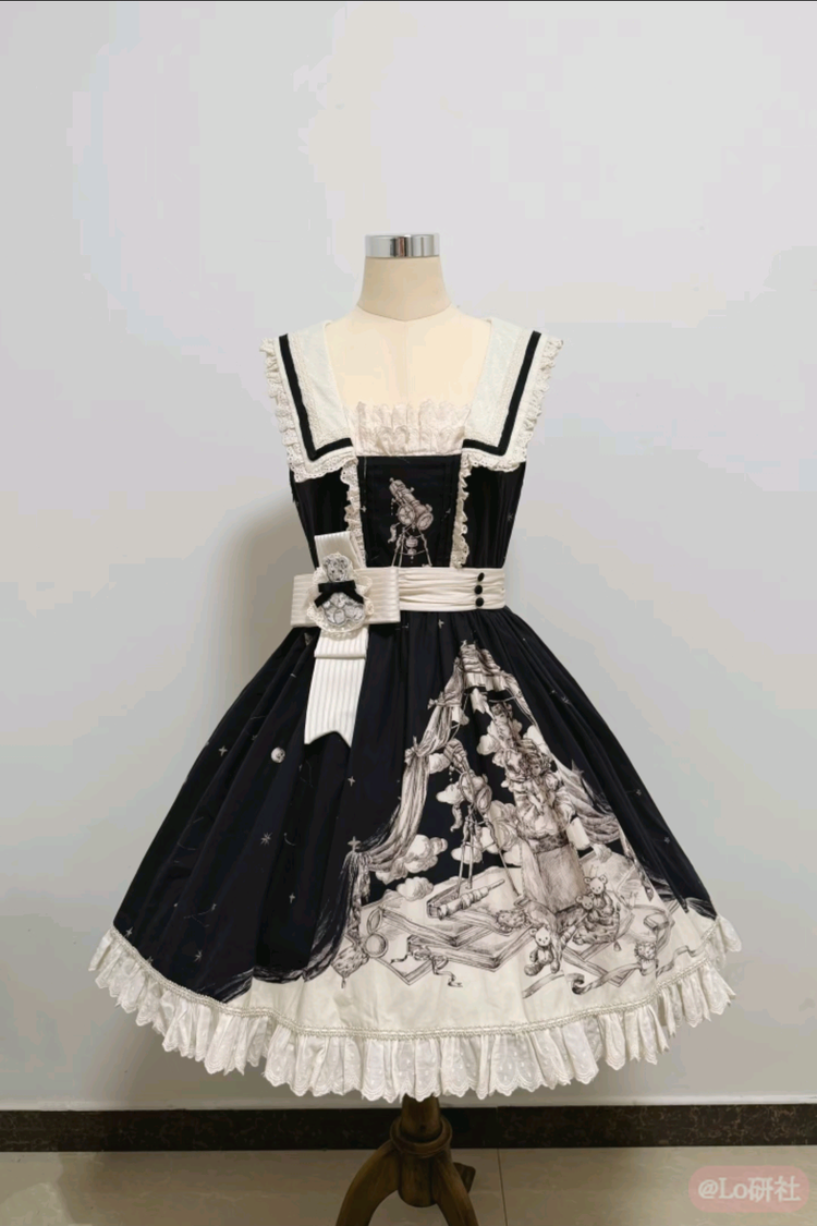 古董星愿 水手领jsk