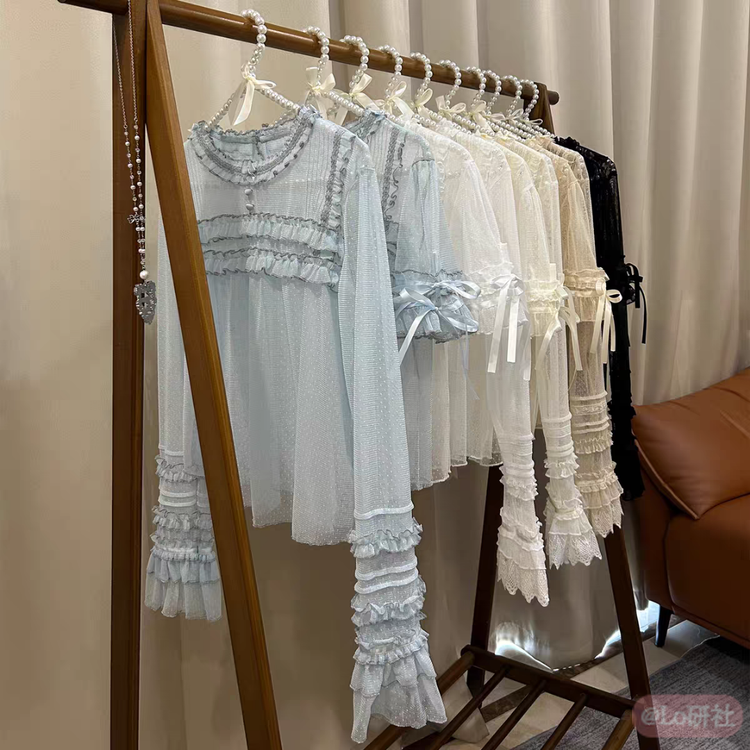 玻璃糖纸 点纱内搭