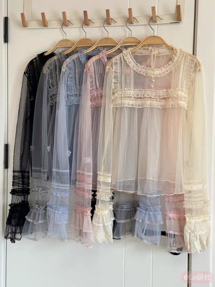 玻璃糖纸 柔纱内搭