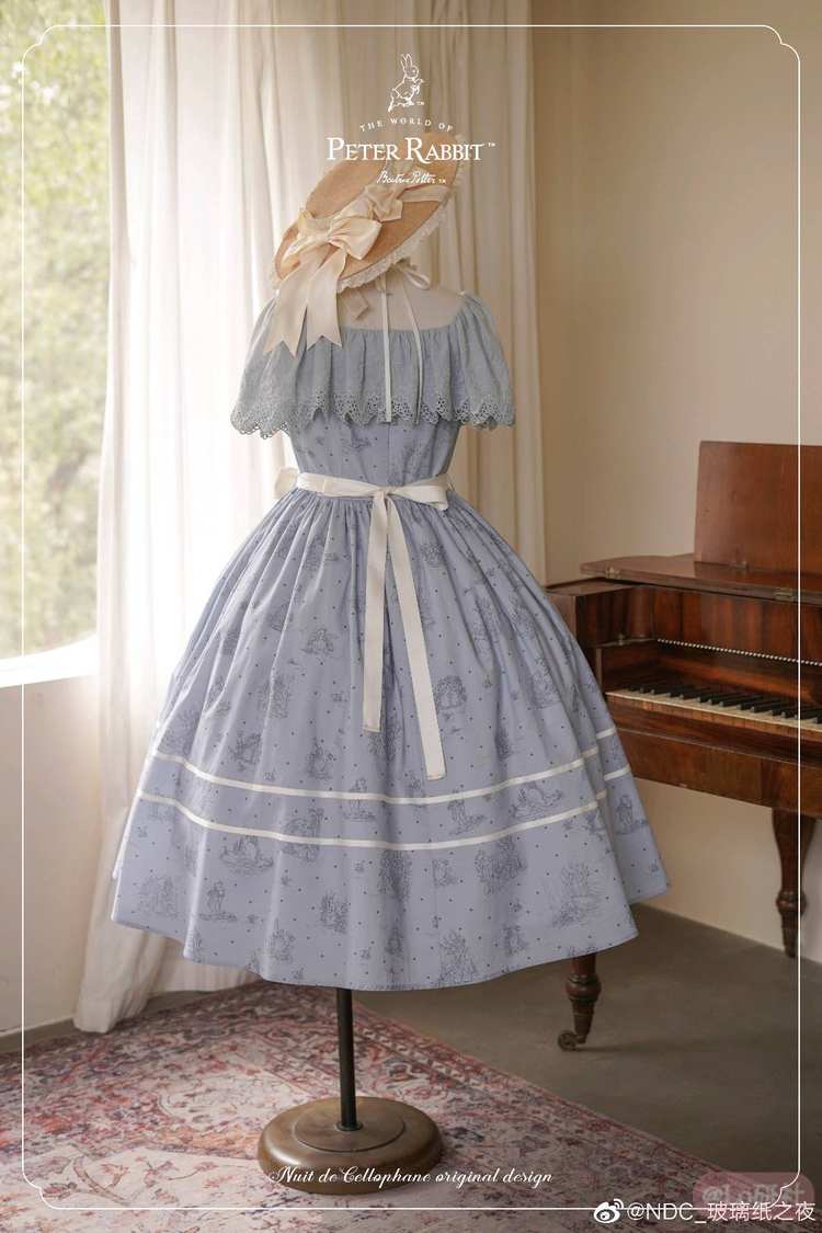 玻璃纸比得兔合作款 长OP