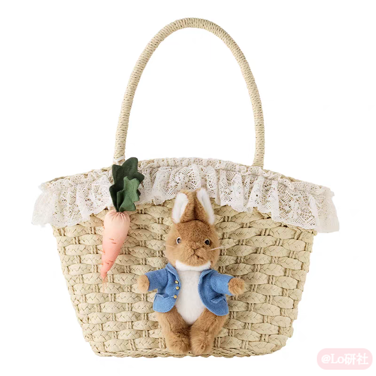 比得兔联名 草编篮